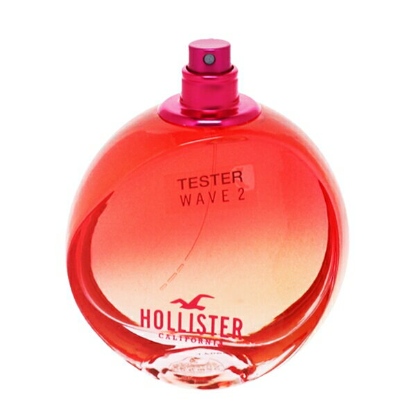 香水 レディース（5000円程度） ホリスター 香水 HOLLISTER ウェーブ 2 フォーハー (テスター) EDP・SP 100ml 【あす楽 送料込み(沖縄・離島を除く)】【フレグランス ギフト プレゼント 誕生日 レディース・女性用】【WAVE 2 FOR HER EAU DE PARFUM SPRAY TESTER】