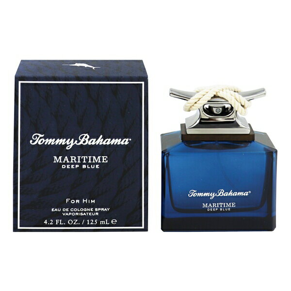 トミーバハマ トミーバハマ 香水 TOMMY BAHAMA マリタイム ディープブルー フォーヒム EDC・SP 125ml 【送料込み(沖縄・離島を除く)】【フレグランス ギフト プレゼント 誕生日 メンズ・男性用】【MARITIME DEEP BLUE FOR HIM EAU DE COLOGNE SPRAY】