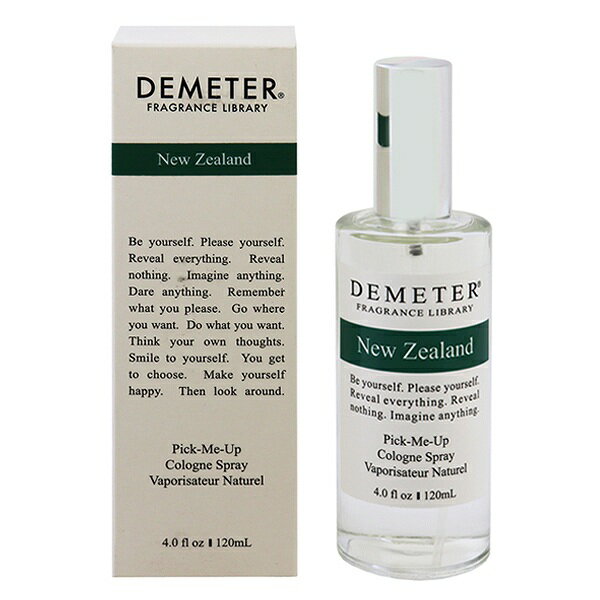 ディメーター 香水 DEMETER ニュージーランド EDC・SP 120ml 【フレグランス ギフト プレゼント 誕生日 ユニセックス・男女共用】【クラシックラベル NEW ZEALAND COLOGNE SPRAY】