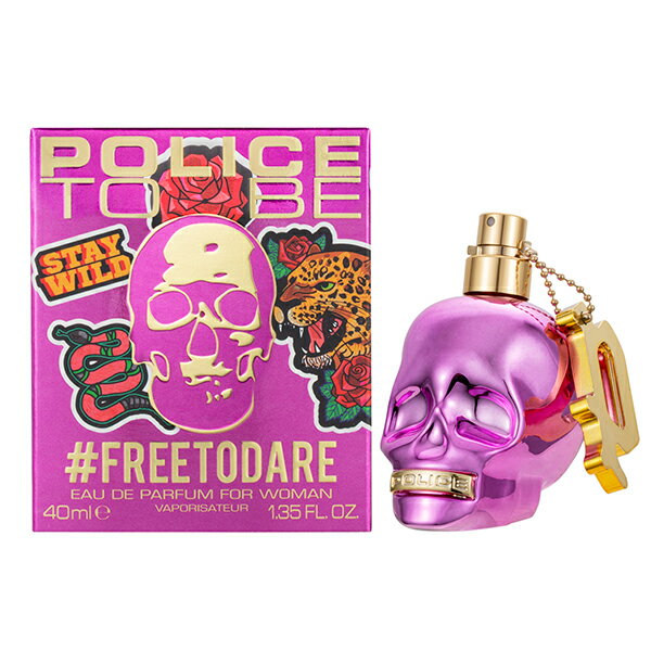 香水 POLICE ポリス トゥービー フリートゥーデア フォーウーマン EDP・SP 40ml 【フレグランス ギフト 新生活2025 誕生日 レディース・女性用】【ポリス トゥービ POLICE TO BE FREETODARE EAU DE PARFUM FOR WOMAN SPRAY】