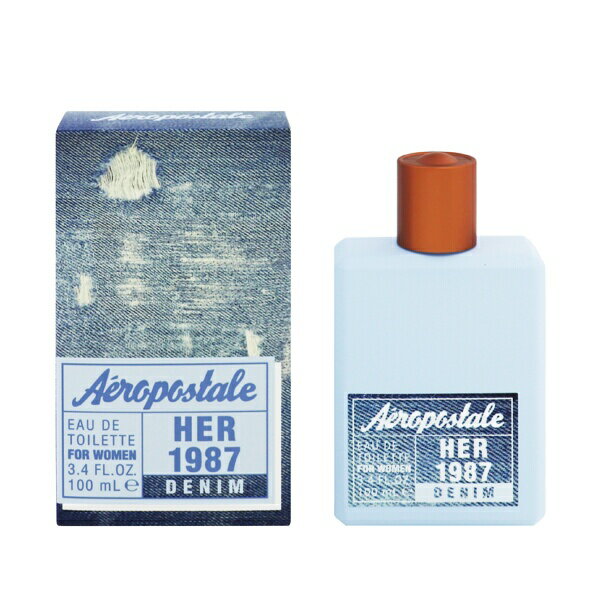 エアロポステール 香水 AEROPOSTALE デニム 1987 フォーウーマン EDT・SP 100ml 【あす楽】【フレグランス ギフト プレゼント 誕生日 レディース・女性用】【DENIM HER 1987 EAU DE TOILETTE F…