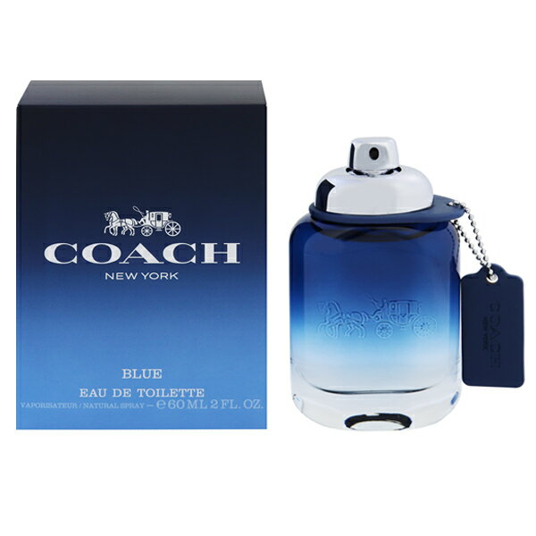 香水 COACH コーチ マン ブルー EDT・SP 60ml 【あす楽 送料込み(沖縄・離島を除く)】【フレグランス ギフト プレゼント 誕生日 メンズ・男性用】【COACH BLUE EAU DE TOILETTE SPRAY】