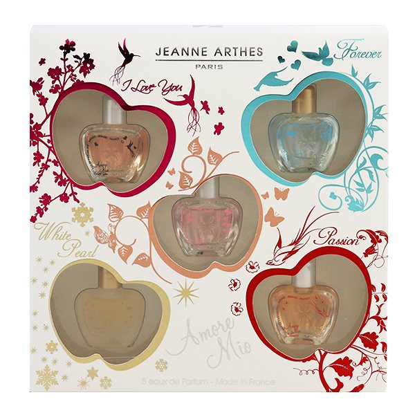 ジャンヌアルテス 香水 JEANNE ARTHES アモーレミオ ミニ香水 セット 7ml×5 【フ ...