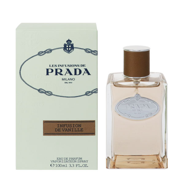 プラダ 香水（レディース） 香水 PRADA インフュージョン ドゥ プラダ バニラ EDP・SP 100ml 【あす楽 送料無料】【フレグランス ギフト プレゼント 誕生日 ユニセックス・男女共用】【インフュージョン ドゥ プラダ LES INFUSIONS DE PRADA VANILLE EAU DE PARFUM SPRAY】