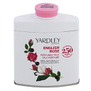 YARDLEY LONDON イングリッシュ ローズ パヒュームド タルク 50g 