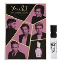 ワン ダイレクション 香水 ONE DIRECTION ユー アンド アイ (チューブサンプル) EDP SP 1.5ml 【フレグランス ギフト プレゼント 誕生日 レディース 女性用】【YOU AND I EAU DE PARFUM SPRAY】