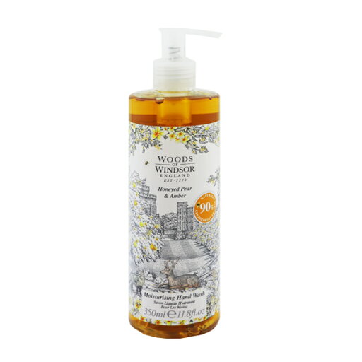 WOODS OF WINDSOR ハニード ペアー&アンバー モイスチャライジング ハンドウォッシュ 350ml 【フレグランス ギフト 新生活2025 誕生日 石けん・ボディ洗浄料】【HONEYED PEAR & AMBER MOISTURISING HAND WASH】 WOODS OF WINDSOR ハニード ペアー&アンバー モイスチャライジング ハンドウォッシュ 350ml 【フレグランス ギフト 新生活2025 誕生日 石けん・ボディ洗浄料】【HONEYED PEAR & AMBER MOISTURISING HAND WASH】