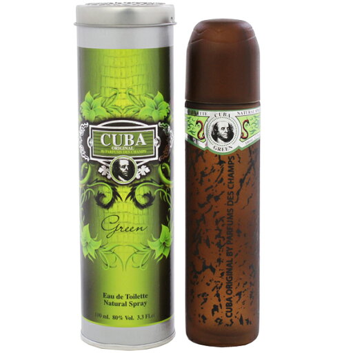香水 CUBA キューバ グリーン EDT・SP 100ml 【フレグランス ギフト プレゼント 誕生日 メンズ・男性用】【CUBA GREEN EAU DE TOILETTE SPRAY】 香水 CUBA キューバ グリーン EDT・SP 100ml 【フレグランス ギフト プレゼント 誕生日 メンズ・男性用】【CUBA GREEN EAU DE TOILETTE SPRAY】