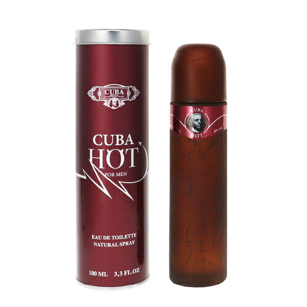 塼  CUBA ۥå ե EDTSP 100ml ڤڡۡڥե쥰 ե ץ쥼  󥺡ѡۡHOT FOR MEN EAU DE TOILETTE SPRAY