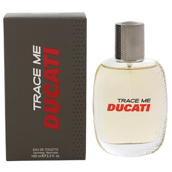 ドゥカティ 香水 DUCATI トレース ミー EDT・SP 100ml 【フレグランス ギフト プレゼント 誕生日 メンズ・男性用】【TRACE ME EAU DE TOILETTE SPRAY】