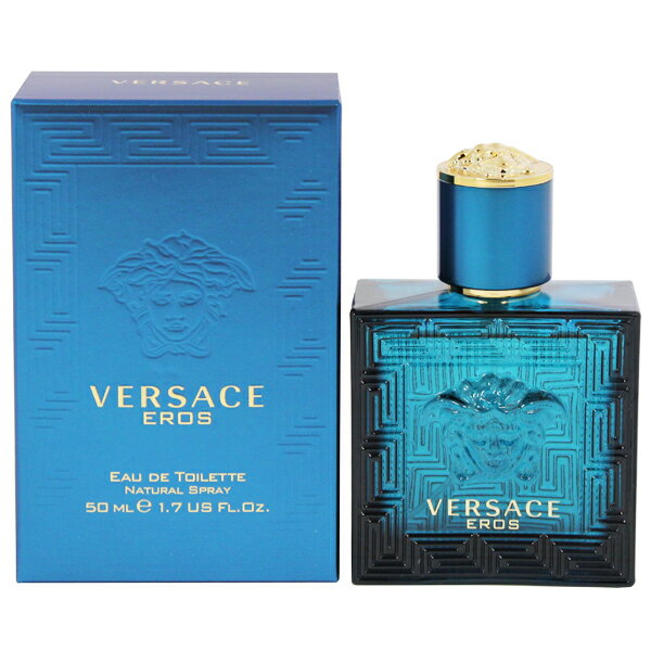 ヴェルサーチ ヴェルサーチェ 香水 VERSACE エロス EDT・SP 50ml 【あす楽 送料込み(沖縄・離島を除く)】【フレグランス ギフト プレゼント 誕生日 メンズ・男性用】【エロス EROS EAU DE TOILETTE SPRAY】