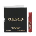 FT[`F  VERSACE NX^ m[ (`[uTv) EDTESP 1ml ytOX Mtg v[g a fB[XEpzyNX^ m[ CRYSTAL NOIR EAU DE TOILETTE SPRAYz