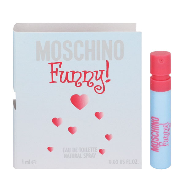 香水 MOSCHINO モスキーノ ファニー (チューブサンプル) EDT・SP 1ml 【送料無料】【フレグランス ギフト 新生活2025 誕生日 レディース・女性用】【モスキーノ ファニ MOSCHINO FUNNY EAU DE TOILETTE SPRAY】
