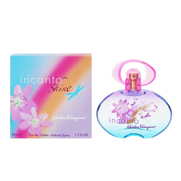 香水 SALVATORE FERRAGAMO インカント シャイン EDT・SP 50ml 【フレグランス ギフト 新生活2025 誕生日 レディース・女性用】【インカント シャイン INCANTO SHINE EAU DE TOILETTE SPRAY】