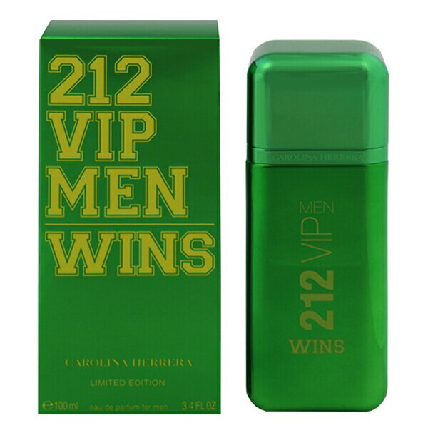 キャロライナヘレラ キャロライナヘレラ 香水 CAROLINA HERRERA 212 VIP メン ウィンズ EDP・SP 100ml 【あす楽 送料無料】【フレグランス ギフト プレゼント 誕生日 メンズ・男性用】【212 VIP 212 VIP WINS EAU DE PARFUM FOR MEN SPRAY】