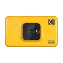 「KODAK インスタントプリンター Mini Shot Combo 2」は、Bluetoothで簡単接続できる、高画質プリントのスマートフォン用インスタントプリンターです。スマートフォンサイズのボディに、写真をプリントできるモバイルプリンター機能と、1000万画素のカメラ機能をつめこみました。スマホがなくてもその場で撮影した画像をすぐプリントする、といったインスタントカメラのような使い方もできるスグレモノです。イエローとホワイトのポップなフロントカラーとグレーのツートンカラーが特徴的です。プリント方式は「4 PASS(フォーパス)昇華型プリント方式」を採用。インクリボンの塗料を昇華させ、平滑性の高い紙の上に塗料を転写するこの方式は印刷クオリティに優れており、ワンランク上のプリント品質を提供します。また、オーバーコートプリント仕上げなので、指紋が付きにくく褪色しにくい、濡れた手で触っても大丈夫、など耐久性にも長けています。・その場で撮ってその場でプリント! カメラ付きインスタントフォトプリンター・スマホ、タブレットの画像もプリント可能・断然キレイ！コダックの高画質写真プリントの秘密 「4PASS テクノロジー」・新しいアプリで楽しさ倍増！使用カートリッジ：カートリッジペーパーは別売の「KODAK ペーパーカートリッジ MC-30」をお求めください。有効画素数：1000万画素焦点距離：25.4mm(35mm判換算)液晶モニター：1.77インチ内蔵メモリ：ユーザー使用領域はありません充電方式：microUSBケーブル(付属)、5V/1.0A内蔵バッテリー容量：620mAhプリントサイズ：54mm×86mmプリント方式：4PASS(昇華型熱転写方式)色調：256段階/1670万色寸法：約133.7（W）×26.2（D）×79.5（H）mm質量：約255g（付属品を含まず）同梱品：本体、USBケーブルメーカーまたは輸入元コダック区分 電化製品：パソコン・周辺機器広告文責株式会社ベルモ TEL：042-767-2722※リニューアルや商品生産国での仕様違い等で、外観が実物と掲載写真と異なる場合がございます。また、入荷時期により外観が異なる商品が混在している場合がございますが、ご注文時に外観をご指定いただく事はできかねます。当社では上記の点をご理解いただいた上でのご注文という形で対応させていただきます。電化製品&nbsp;&gt;&nbsp;パソコン・周辺機器&nbsp;&gt;&nbsp;PCパーツ・周辺機器&nbsp;&gt;&nbsp;プリンタ電化製品:パソコン・周辺機器:PCパーツ・周辺機器:プリンタコダック インスタントカメラプリンタ— Mini Shot Combo 2 C210GGY [カラー：イエロー×グレー] #5908087