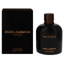 香水 DOLCE&GABBANA ドルチェ&ガッバーナ プールオム インテンソ EDP・SP 200ml 【送料無料】【フレグランス ギフト プレゼント 誕生日 メンズ・男性用】【ドルチェ&ガッバーナ DOLCE&GABBANA POUR HOMME INTENSO EAU DE PARFUM SPRAY】