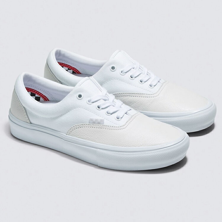 ヴァンズ レザースニーカー メンズ VANS バンズ スケート エラ [サイズ：28.5cm(US10.5)] [カラー：レザーホワイト×ホワイト] #VN0A5FC9WWW 【あす楽 送料込み(沖縄・離島を除く)】【靴 メンズ靴 スニーカー】【VANS Skate Era】