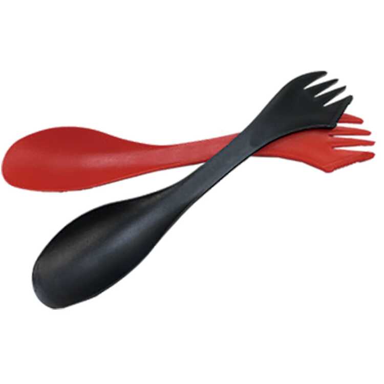 マンハッタンポーテージ MANHATTAN PORTAGE MP スポーク カラー：ブラック×レッド サイズ：W18×H4×D1cm MPSPORK-1030 【あす楽】【スポーツ アウトドア アウトドア キャンプ用食器】【MP Spork】