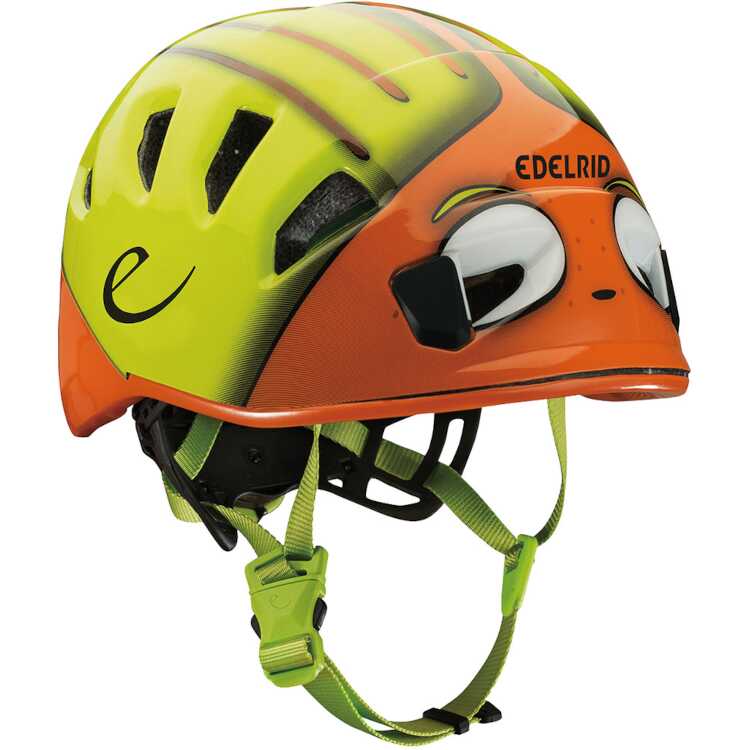 エーデルリッド EDELRID キッズシールド2 子供用軽量ヘルメット [サイズ：頭囲48-56cm] [カラー：オレンジ×グリーン] #ER72045-ORGR 【あす楽 送料無料】【スポーツ・アウトドア 登山・トレッキング ヘルメット】