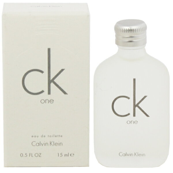 香水 CALVIN KLEIN シーケー ワン EDT・BT 15ml 【フレグランス ギフト プレゼント 誕生日 ユニセックス・男女共用】【シーケ ワン CK ONE EAU DE TOILETTE】