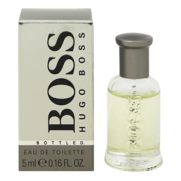 ヒューゴボス ヒューゴボス 香水 HUGO BOSS ボス ミニ香水 EDT・BT 5ml 【あす楽】【フレグランス ギフト プレゼント 誕生日 メンズ・男性用】【ボス BOSS EAU DE TOILETTE】