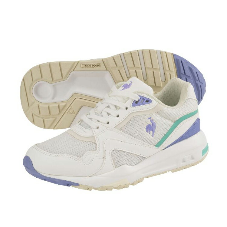 ルコックスポルティフ LE COQ SPORTIF LCS R 806 レディース [サイズ：23.5cm] [カラー：ホワイト×ラベンダー] #QL1VJC05WL 2023SS【あす楽 送料込み(沖縄・離島を除く)】【靴 レディース靴 カジュアルシューズ】