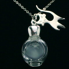 香水 HIROSE ATOMIZER 1cc アロマペンダント密閉栓タイプ 飾り付 12075P ネコ (シルバー) 1ml 【フレグランス ギフト 新生活2025 誕生日 アトマイザー】【1cc アロマペンダント密閉栓タイプ 】