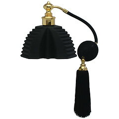 ヒロセ アトマイザー 香水 卓上 アトマイザー ドイツ製 クリスタル 香水瓶 64254 (ブラッククリスタル) 72ml 送料込み(沖縄・離島を除く) プレゼ...