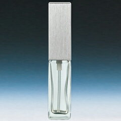 ヤマダアトマイザー 香水 YAMADA ATOMIZER ハンドメイド アトマイザー 15491 長四角クリア キャップシルバー 約4ml 【フレグランス ギフト プレゼント 誕生日 アトマイザー】【ハンドメイド アトマイザ 】