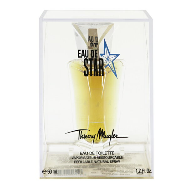 テュエリーミュグレー テュエリーミュグレー 香水 THIERRY MUGLER オーデ スター (レフィラブル) EDT・SP 50ml 【あす楽 送料無料】【フレグランス ギフト プレゼント 誕生日 レディース・女性用】【オーデ スタ EAU DE STAR EAU DE TOILETTE SPRAY REFILLABLE】