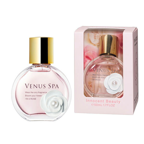 ヴィーナススパ 香水 VENUS SPA ヴィーナススパ イノセント ビューティ EDP・SP 50ml 【フレグランス ギフト プレゼント 誕生日 レディース・女性用】