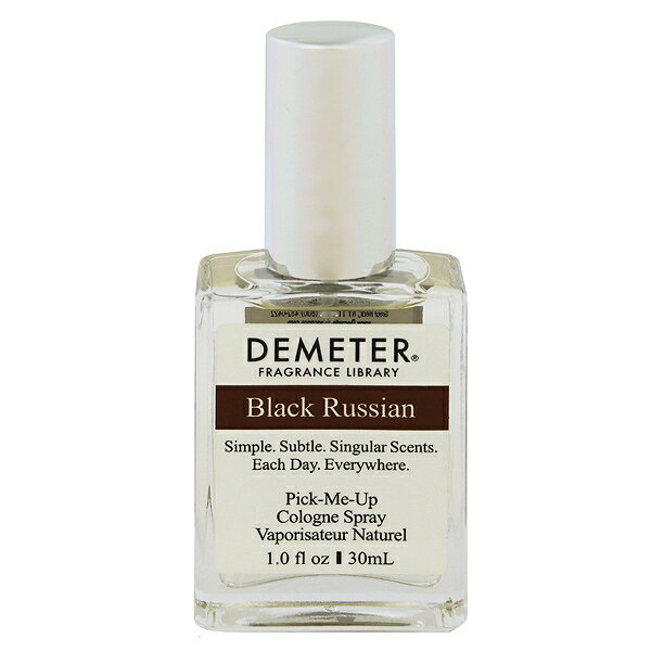 ディメーター ディメーター 香水 DEMETER ブラックルシアン EDC・SP 30ml 【あす楽】【フレグランス ギフト プレゼント 誕生日 ユニセックス・男女共用】【BLACK RUSSIAN PICK ME UP COLOGNE SPRAY】