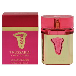 トラサルディ トラサルディ 香水 TRUSSARDI ア ウェイ フォーハー EDT・SP 100ml 【あす楽 送料無料】【フレグランス ギフト プレゼント 誕生日 レディース・女性用】【TRUSSARDI A WAY FOR HER EAU DE TOILETTE SPRAY】