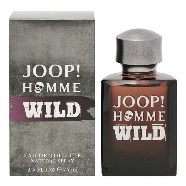 ジョープ 香水 JOOP ジョープ オム ワイルド EDT・SP 75ml 【フレグランス ギフト プレゼント 誕生日 メンズ・男性用】【JOOP! HOMME WILD EAU DE TOILETTE SPRAY】