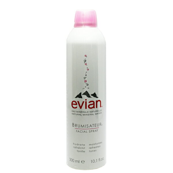 肌本来の美しさを思い出してほしいから- meet your SKIN - evian Facial Sprayフレンチアルプス生まれの100％ナチュラルミネラルウォーター。ミネラルを豊富に含んだ微粒子のスプレーが、お顔をはじめ全身をうるおいで満たします。毎日のスキンケアステップの前にひと吹きしてあげることで、その後の化粧品の浸透力(角質層まで)をサポートしてくれる化粧水です。●化粧品がお肌に合わない時はご使用を中止して下さい。また、使用中、使用後に赤味、はれ、かゆみ、刺激等の異常が現れた場合は、皮膚科専門医にご相談下さい。そのままご使用を続けますと症状を悪化させる事があります。●傷やはれもの湿しん等異常のある部位にはお使いにならないで下さい。●目に入った時は、こすらずに、すぐに水かぬるま湯で洗い流して下さい。すすいでも目に違和感が残る場合は眼科医にご相談下さい。●乳幼児の手の届かないところに保管してください。●極端に高温または低温の場所、直射日光の当たる場所には保管しないでください。●使用後は必ずキャップをしっかりと閉めてください。メーカーまたは輸入元エビアン区分フランス製 化粧品広告文責株式会社テレメディア TEL：042-767-2724※原産国が複数ある商品につきましては、入荷の時期により原産国が異なりますので、予めご了承ください。※当社にて取扱いしております香水、コスメ、ヘアケア商品、ブランド品などの商品は、一部国内メーカー物を除き全て並行輸入品となっております。※リニューアルや商品生産国での仕様違い等で、外観が実物と掲載写真と異なる場合がございます。また、入荷時期により外観が異なる商品が混在している場合がございますが、ご注文時に外観をご指定いただく事はできかねます。当社では上記の点をご理解いただいた上でのご注文という形で対応させていただきます。化粧品・コスメ&nbsp;&gt;&nbsp;スキンケア&nbsp;&gt;&nbsp;アイケア&nbsp;&gt;&nbsp;美容液・ジェル化粧品・コスメ:スキンケア:アイケア:美容液・ジェルEVIAN:FACIAL SPRAYエビアン フェイシャルスプレ— 300ml