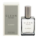 クリーン クリーン 香水 CLEAN クラシック フォーメン EDT・SP 30ml 【フレグランス ギフト プレゼント 誕生日 メンズ・男性用】【CLEAN FOR MEN CLASSIC EAU DE TOILETTE SPRAY】