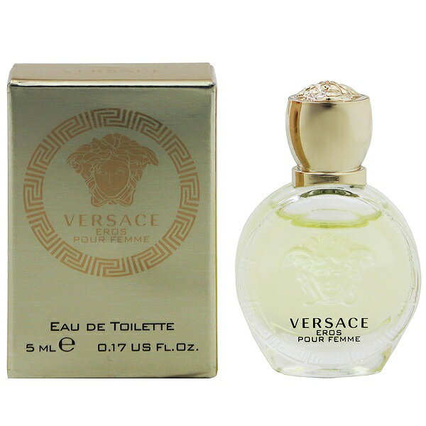 ヴェルサーチェ 香水 VERSACE エロス プールフェム ミニ香水 EDT・BT 5ml 