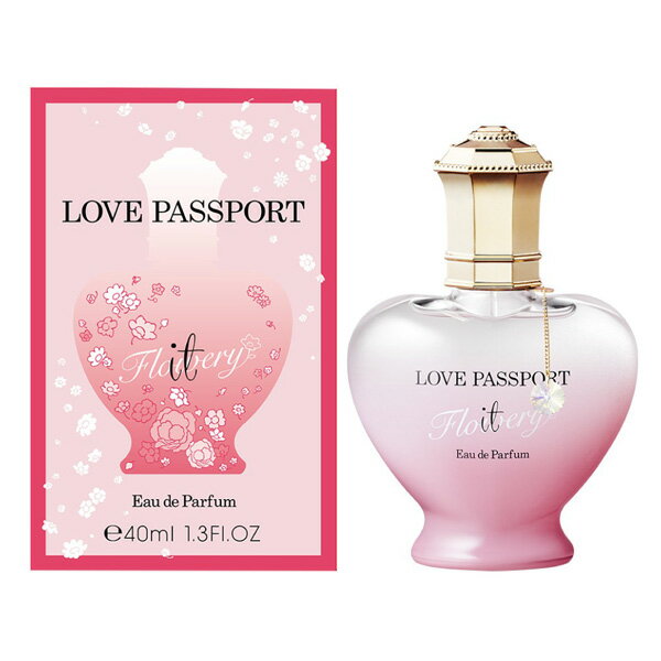 ラブパスポート 香水 LOVE PASSPORT イット フラワリー EDP・SP 40ml 【フレグランス ギフト プレゼント 誕生日 レディース・女性用】【IT FLOWERY EAU DE PARFUM SPRAY】