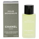 CHANEL プール ムッシュウ アフターシェイヴ ローション 100ml 【フレグランス ギフト  ...