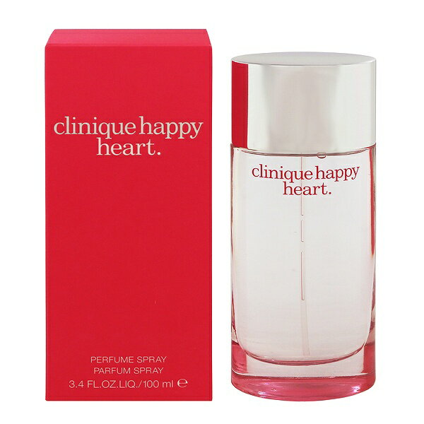 クリニーク 香水 CLINIQUE ハッピーハート (2012) EDP・SP 100ml 【あす楽 送料込み(沖縄・離島を除く)】【フレグランス ギフト プレゼント 誕生日 レディース・女性用】【ハッピーハート HAPPY HEART PERFUME SPRAY】