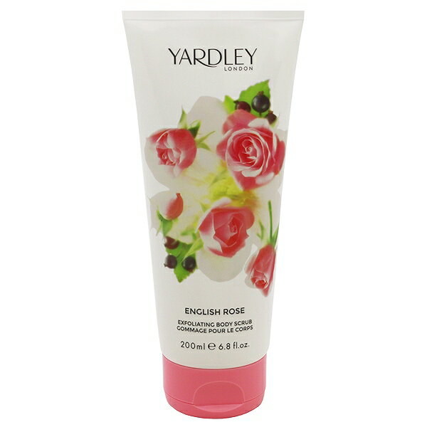 YARDLEY LONDON イングリッシュ ローズ ボディスクラブ 200ml 