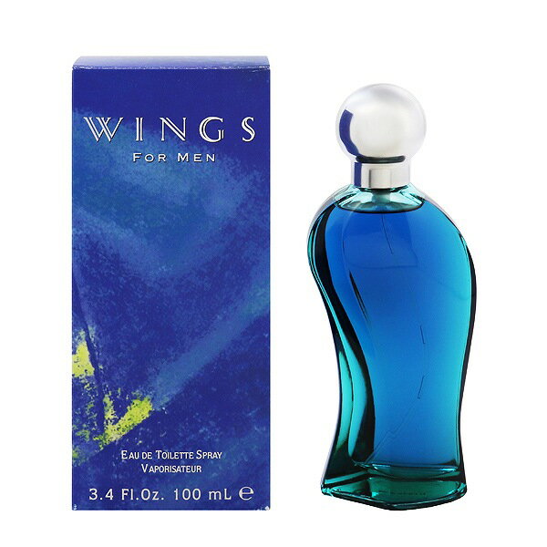 香水 GIORGIO BEVERLY HILLS ウィングス フォーメン (箱なし) EDT・SP 100ml 【送料込み(沖縄・離島を除く)】【フレグランス ギフト 新生活2025 誕生日 メンズ・男性用】【ウィングス WINGS FOR MEN EAU DE TOILETTE SPRAY】