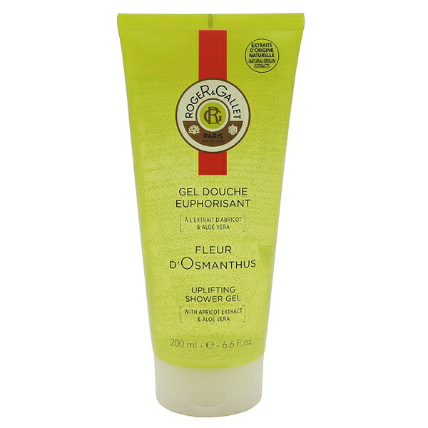 ROGER＆GALLET オスマンティウス シャワージェル 200ml 【あす楽】【フレグランス ギフト プレゼント 誕生日 入浴料 シャワージェル】【オスマンティウス FLEURD’D OSMANTHUS UPLIFTING SHOWER GEL】