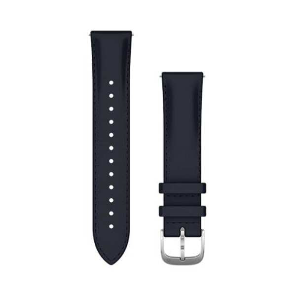 ガーミン GARMIN Quick Release バンド 20mm ベルト交換キット カラー：ネイビーイタリアンレザー×シルバー 010-12924-60 ガーミン バンド【あす楽 送料込み(沖縄 離島を除く)】【スポーツ アウトドア ジョギング マラソン ギア】