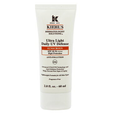 【キールズ】 DS UV ディフェンス SPF50 PA++++ 60ml 【KIEHL’S ULTRA LIGHT DAILY UV DEFENSE SPF50 PA++++】