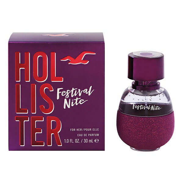 香水 HOLLISTER フェスティバル ナイト フォーハー EDP・SP 30ml 【送料込み(沖縄・離島を除く)】【フレグランス ギフト 新生活2025 誕生日 レディース・女性用】【FESTIVAL NITE FOR HER EAU DE PARFUM SPRAY】