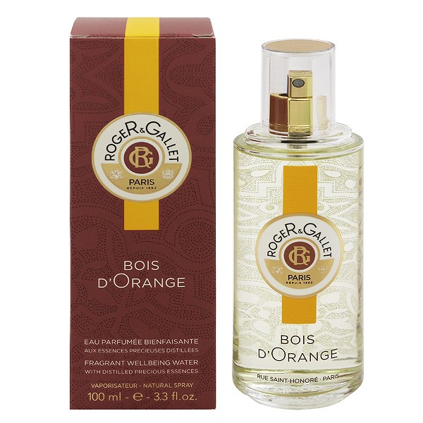 ロジェガレ 香水 ROGER＆GALLET オレンジ(ボワドランジュ) パフューム ウォーター・SP 100ml 【あす楽】【フレグランス ギフト プレゼント 誕生日 ユニセックス・男女共用】【オレンジ(ボワドランジュ) BOIS D’ORANGE EAU FRAICHE PARFUMEE SPRAY】