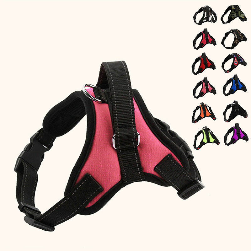 【商品詳細】 素材：コットン+EVA+メッシュ XS:胸回り38-44cm S：胸回り44-55cm M：胸回り54-67cm L：胸回り65-82cm XL：胸回り80-90cm ※サイズ・重量・カラーは、多少の誤差が生じる場合がございます。 【適用シーン】 プレゼント 室外 春 夏 秋 冬 遊び 通院 病院 獣医 動物病院 外出 防災 災害 避難 お出かけ 旅行 お散歩 犬グッズ 訓練 介護用 運動向き 【商品機能】 胴輪 撮影用 首輪 束縛感なし 引っ張り防止 コントロール 咳き込まない 3M反射材 ロック機能 【商品特徴】 ハーネス 犬用ハーネス オックスフォード製 耐久性 実用的 丈夫 コンパクト手頃 人気 頑丈 肌触りが良い 快適 多用 四季用 無毒 通気性 良い肌さわり 癒し 調整可能 おしゃれ かわいい ハンドル付き ソフト 簡単装着 デザイン性 軽い 使いやすい おすすめ 【注意事項】 ※手測りのため、少し誤差がございます。 ※画像はご覧になっているモニター、パソコン等により実際の商品と多少色味が異なる場。 ※本製品は海外輸入品となりますので、パッケージも海外パッケージ(中国/英語表記など)となっている場合がございます。 商品及びにパッケージの埃や傷・破損・へこみなどはご容赦ください。 ◆その理由による返品はお受け出来かねますのでご了承くださいませ。 ※商品がお手元に届きましたら、商品に不具合が無いかご確認ください。 万が一欠陥、不良、違う商品が届いた場合、配送中の事故で商品が壊れたなどの原因で返品、交換のこ希望の場合、必ず商品到着後7日以内にメール/取引メッセージにてこ連絡ください。