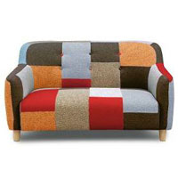 送料無料！ ソファ アップ up 2人掛け Cタイプ パッチワーク
